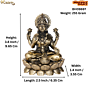 Brass Lakshmi Idol KBH09697