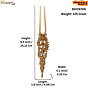 Brass Hair Pin KBH09706