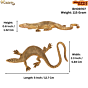 Brass Lizard Figurine KBH09707