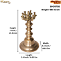 Brass Agarbatti Stand 7 Inch KBH09708
