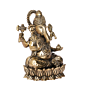 Brass Ganesha Idol KBH09715