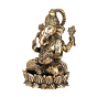 Brass Ganesha Idol KBH09715