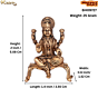 Brass Lakshmi Idol KBH09727
