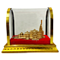 Metal Ram Mandir Memento  4 Inch KBH09734