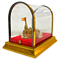 Metal Ram Mandir Memento  4 Inch KBH09734