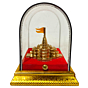 Metal Ram Mandir Memento  4 Inch KBH09734