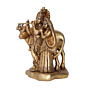 Brass Radha Krishna statue KBH09807
