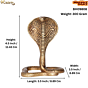 Brass Snake Figurine KBH09808