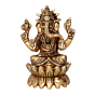 Brass Ganesha Idol  KBH09812