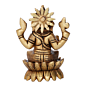 Brass Ganesha Idol  KBH09812