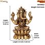 Brass Ganesha Idol  KBH09812