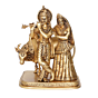Brass Radha Krishna 10 Inch KBH09819