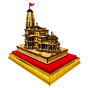 MDF WODDEN Ram Mandir Memento  9 Inch KBH09821