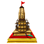 MDF WODDEN Ram Mandir Memento  9 Inch KBH09821