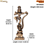 Brass Krishna Idol KBH09828