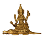 Brass Narmada Goddess Idol KBH09843