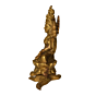Brass Narmada Goddess Idol KBH09843