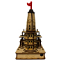 Wooden Ram Mandir KBH09847