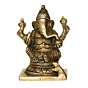 Brass Ganesha Idol KBH09849