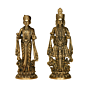 Brass Swaminarayan Pair KBH09851