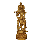 Brass Krishna Idol KBH09852