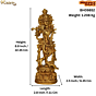 Brass Krishna Idol KBH09852