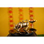 Brass Bull Statue  7 Inch KBH09872