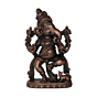 Copper Ganesha Idol  3 Inch KBH09909