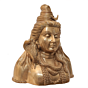 Large Brass Shiv Shankar Face BH09927