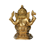 Brass Ganesha Idol KBH09943