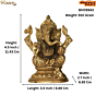 Brass Ganesha Idol KBH09943