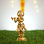 Brass Krishna Idol KBH09979