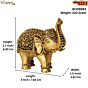 Brass Elephant Statue KBH09983