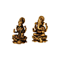 Brass Ganesha & Lakshmi Idol  KBH09985