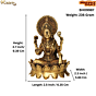 Brass Goddess Lakshmi Idol KBH09987