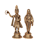 Brass Yamunaji Mahaprabhuji Idol for Home Temple BH09997