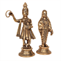 Brass Yamunaji Mahaprabhuji Idol for Home Temple BH09997