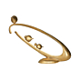 Brass Decorative Birds Design Modern Art Statue KBH10007