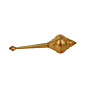 Brass Gada Traditional Brass Mace for Temple and Home Decor KBH10017