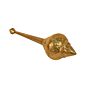 Brass Gada Traditional Brass Mace for Temple and Home Decor KBH10017