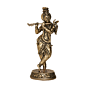 Brass Krishna Statue  KBH10034