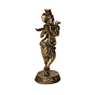 Brass Krishna Statue  KBH10034