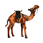 Handcrafted Leather Camel Statue BH10077