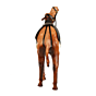 Handcrafted Leather Camel Statue BH10077