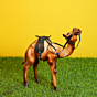 Handcrafted Leather Camel Statue BH10077