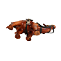 Handcrafted Leather Camel Figurine BH10083