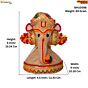 Weed Grass Ganesha 6 Inch KBH10098