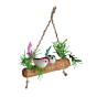 weed grass Bird Nest 7 Inch KBH10103