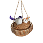 Weed Grass Birds with Nest Eco-Friendly Decorative Piece for Home & Garden KBH10104