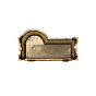 Brass Ram Darbar 3 Inch KBH10138